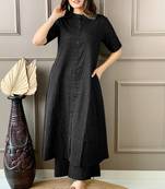 Coton kantha work kurti with pant