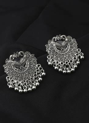 Swan Heart Shaped Earrings 1