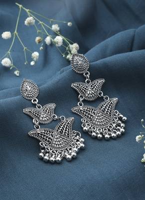 Shining Contemporary Long Earrings 2