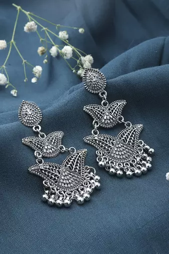 Shining Contemporary Long Earrings