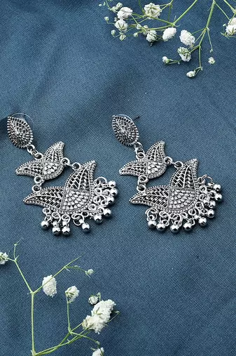 Shining Contemporary Long Earrings