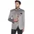 velvet jodhpuri bandhgala blazer for men (grey)