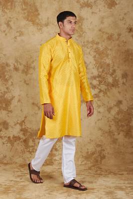 mango banarasi silk kurta set 2