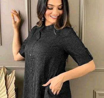 Coton kantha work kurti with pant 3