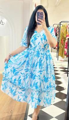 Cotton gown for summer 1