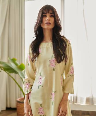 Green cotton rayon jumpsuit 3