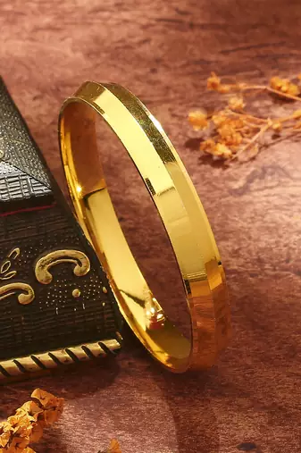 Gold Plated Kada for Men