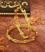 Gold Plated Dual Layered Bangles
