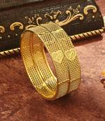 Set of 2 Heart-Shaped Bangles