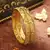 Exquisite Gold Plated Wedding Bangles - Set of 2