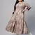 Women'S Plus Size Cotton Tie & Dye Printed Anarkali Kurta