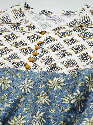 Women'S Rayon Floral Print Anarkali Kurta (Multi) 2