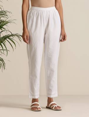  white cotton embroidered co-ord set 4
