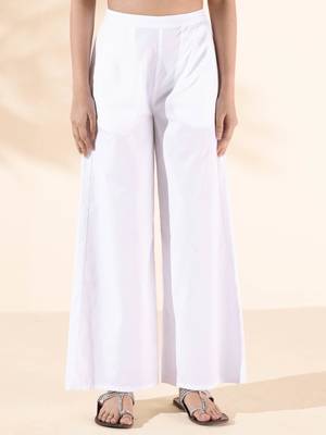 white cotton dobby v-neck co-ord set 4