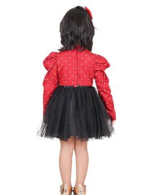 Red polka frock 4
