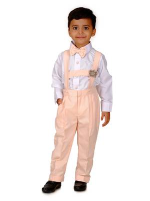 Crown peach suspender set 1