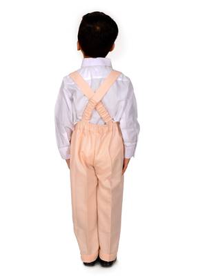 Crown peach suspender set 3