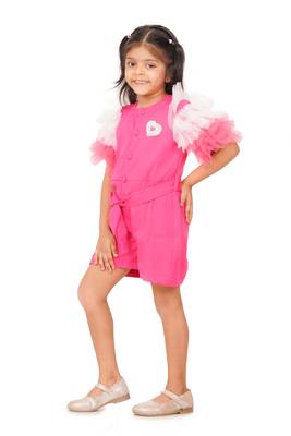 Pink heart jumpsuit 1