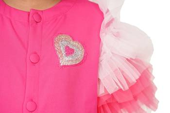Pink heart jumpsuit 4