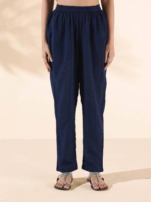 carrot cotton dobby flared kurta pant set 4
