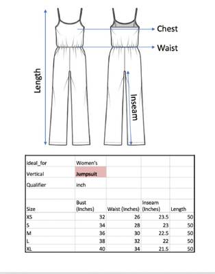 Zima leto women's printed yoke jumpsuit 6