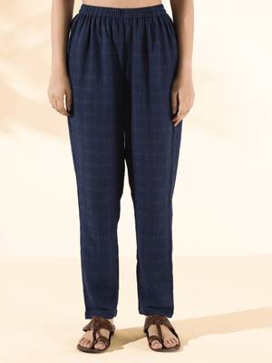 blue cotton dobby regular co-ord set 4