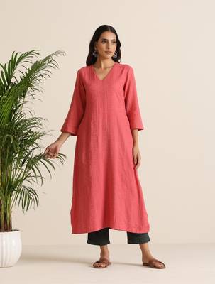 blue cotton dobby co-ord set 1