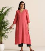 blue cotton dobby co-ord set