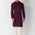 Wine colour ethnic trending sequins work cotton fabric kurta for men