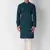 Teal colour ethnic trending sequins work cotton fabric kurta for men