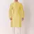 Ethnic lemon art silk kurta payjama set for ethnic festive traditional looks