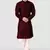 Ethnic maroon art silk kurta payjama set for ethnic festive traditional looks
