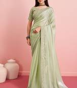 Pista Fancy Jimmy Choo c Classy Ethnic Girlish Saree