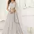 Off White Butterfly Net Embroidery Sequins Designer Lehenga