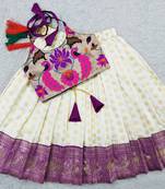 Baby Girl's Ringani Readymade Lehenga Choli For Kids