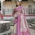 Wine Soft Tussar Silk Blend Saree Festive Wear