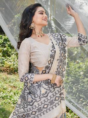 Krithika Cotton Casual  Wear Saree 2