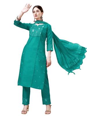 Rama Color Cotton Blend Kurta Set 1