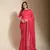 Pink Sequin Embroidery Soft Georgette Saree with Blouse
