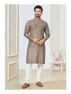 Outluk wedding collection 1 cotton kurta pajama for men 1