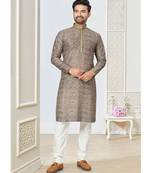 Outluk wedding collection 1 cotton kurta pajama for men