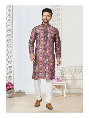 Outluk wedding collection 1 cotton kurta pajama for men 1