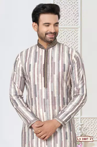 Outluk wedding collection 1 cotton kurta pajama for men