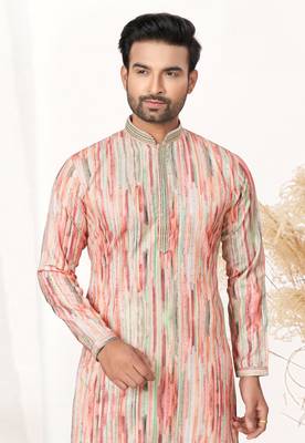 Outluk wedding collection 2 cotton kurta pajama for men 2