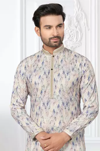 Outluk wedding collection vol 3 cotton kurta pajama for men