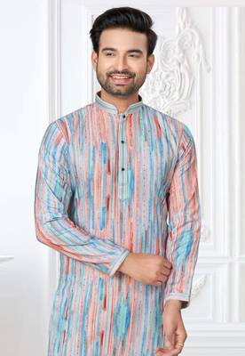 Outluk wedding collection vol 3 cotton kurta pajama for men 2