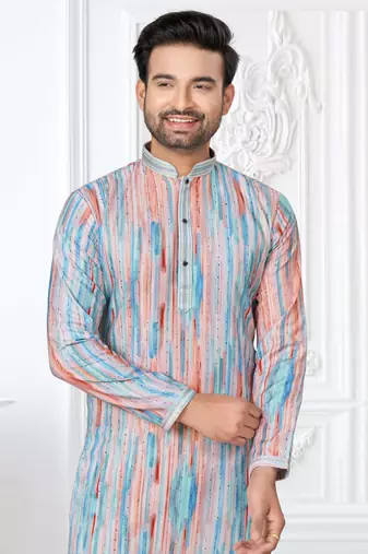 Outluk wedding collection vol 3 cotton kurta pajama for men