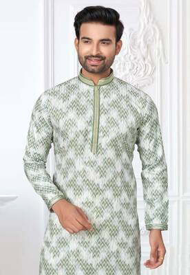 Outluk wedding collection vol 3 cotton kurta pajama for men 2