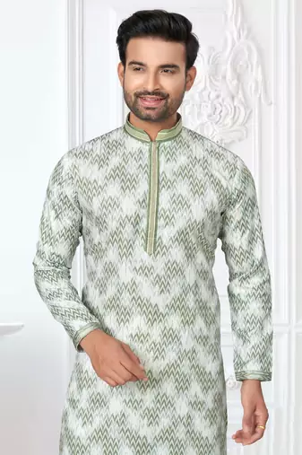 Outluk wedding collection vol 3 cotton kurta pajama for men
