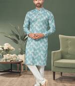 Outluk wedding collection vol 4 cotton kurta pajama for men